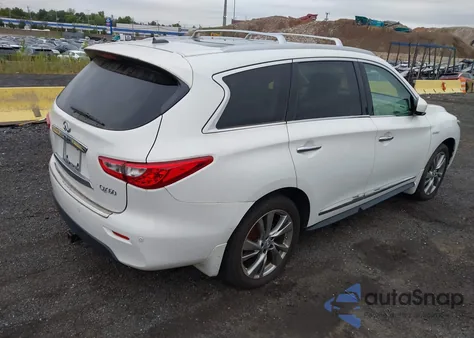 2014 Infiniti Qx60 Hybrid из США, поврежденный, VIN 5N1CL0MM2EC511535